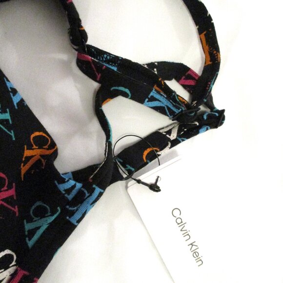 CALVIN KLEIN LOGO PULL-OVER BRALETTE – SIZE L – NWT - Picture 7 of 8